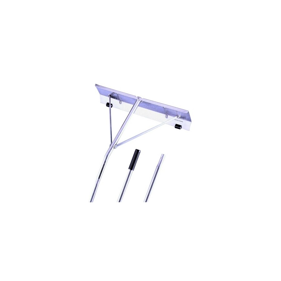 Garelick 21in Aluminum Roof Snow Rake Roofing Tool in the Roof Rakes