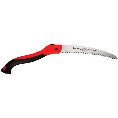 Corona RazorTOOTH 10-in Folding Pruning Saw in the Hand Pruning Saws ...