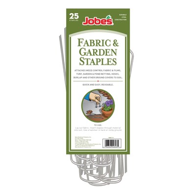 Jobe S 25 Pack 3 1 2 In Steel Landscape Fabric Pins At Lowes Com