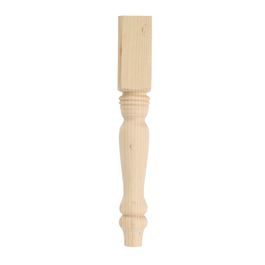 Waddell Pine End Table Leg Actual 2 25 In X 29 In At Lowes Com