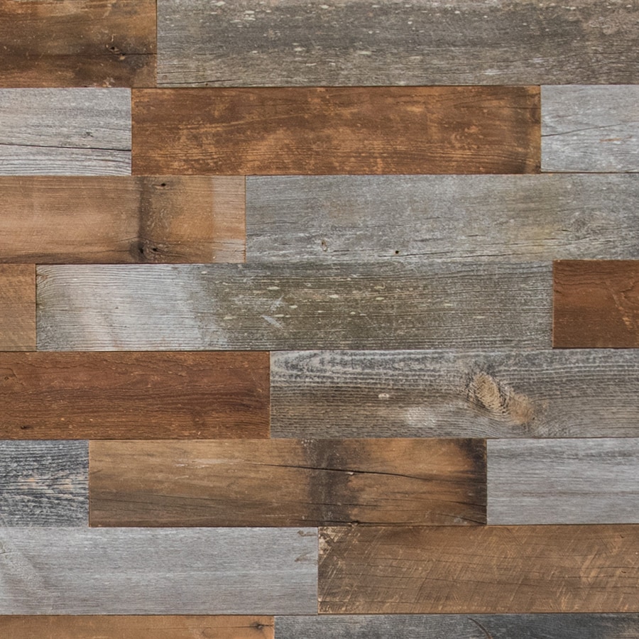 Artis Wall 20 Sq Ft Original Reclaimed Wood Wall Plank Kit At Lowes Com   038453198807 