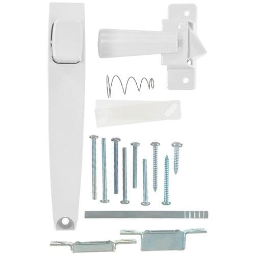 Wright Products 1 75 In White Screen Door And Storm Door Push Button At Lowes Com