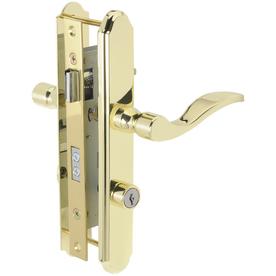 Wright Products VMT115PB Door Lever Lockset  Solid Brass