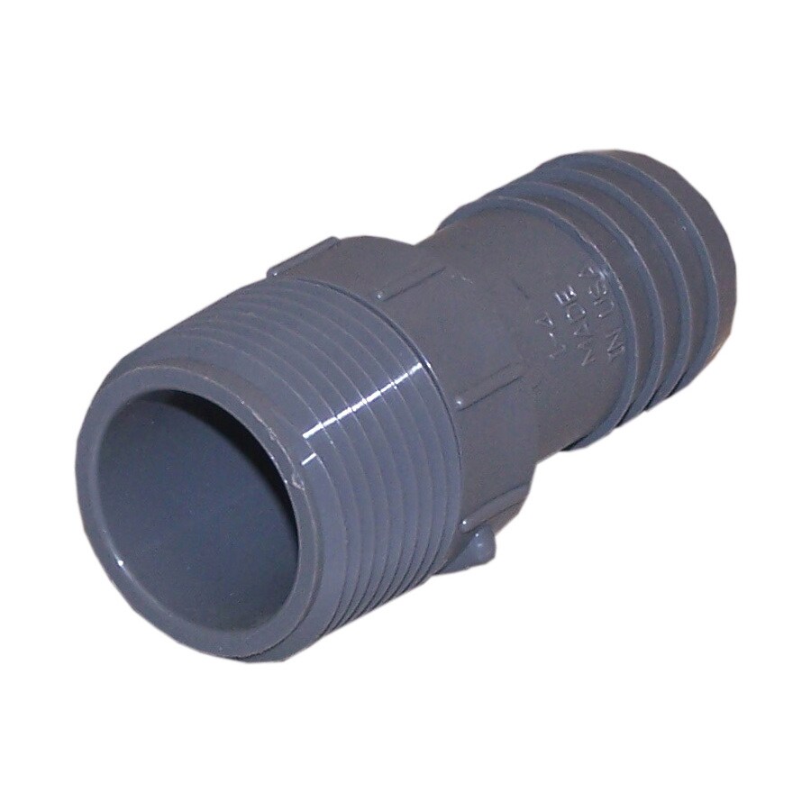Genova 1in Dia Insert Male Adapter in the Polyethylene Pipe & Fittings