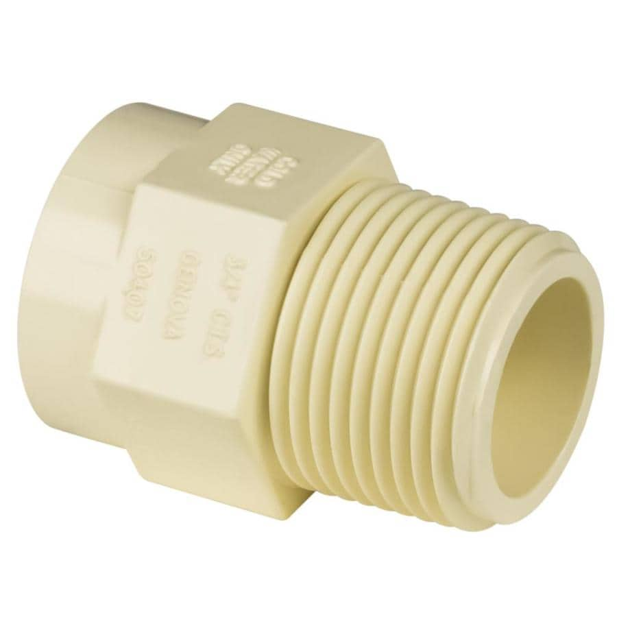 Genova CPVC Adapter in the CPVC Pipe & Fittings department at Lowes.com