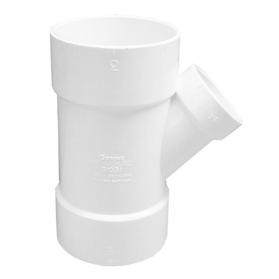Genova 61031N SCHEDULE 30 PVC-DWV FITTINGS 3-in x 3-in x 1-1/2-in dia PVC Schedule 30 Hub Wye Fitting