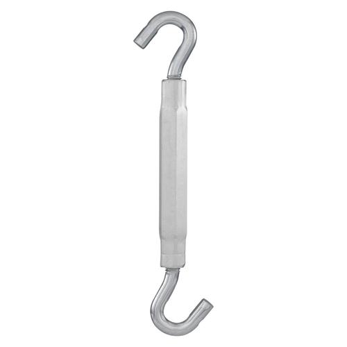 National Hardware 3/8 x 101/2 Aluminum/Steel Hook And Hook Turnbuckle
