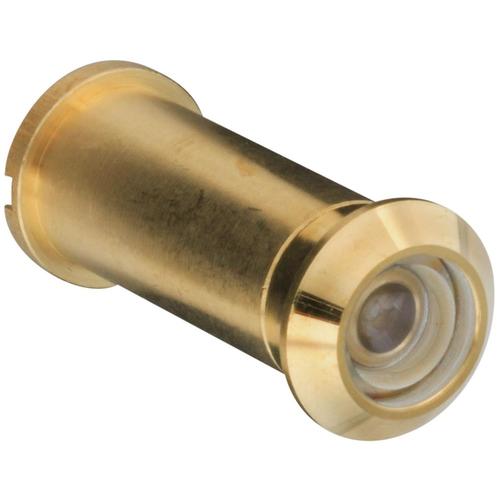 National 12 In 160 Degree Polished Brass Entry Door Viewer At