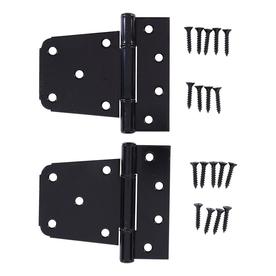 UPC 038613220126 product image for Stanley-National Hardware 3.5-in Black Extra Heavy Gate Hinges | upcitemdb.com