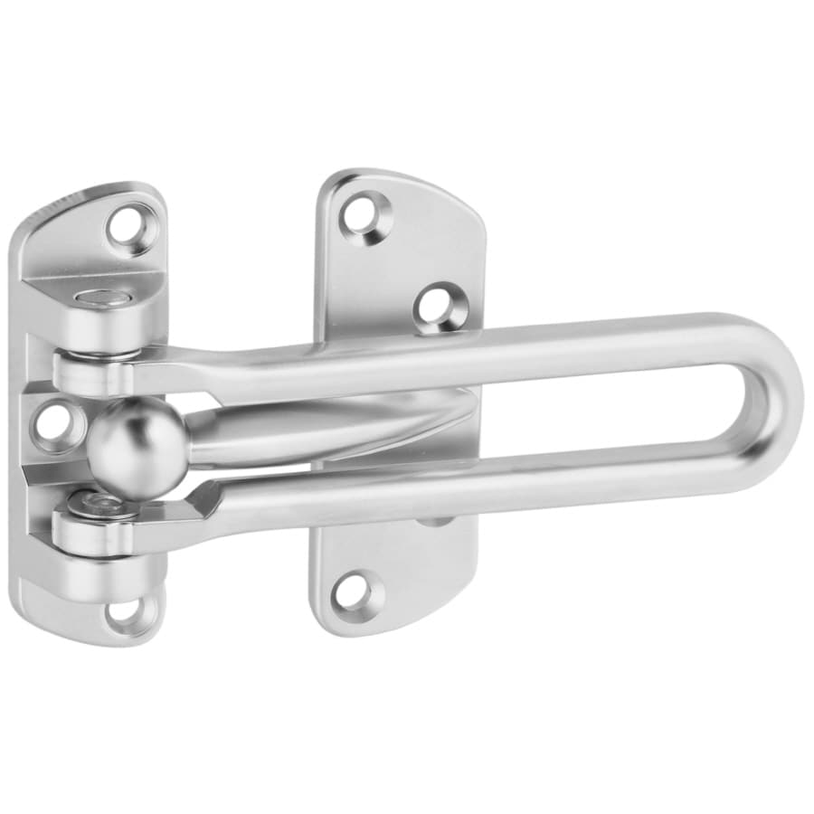 National Satin Chrome Entry Door Night Latch in the Door Night Latches