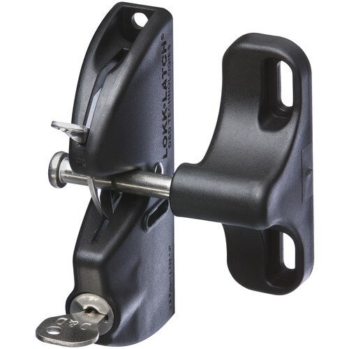 Stanley-National Hardware Steel-Painted Gate Latch at Lowes.com