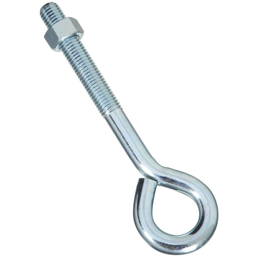 Stanley-National Hardware 5/8-in x 8-in Zinc-Plated Plain Eye Bolt (1 ...