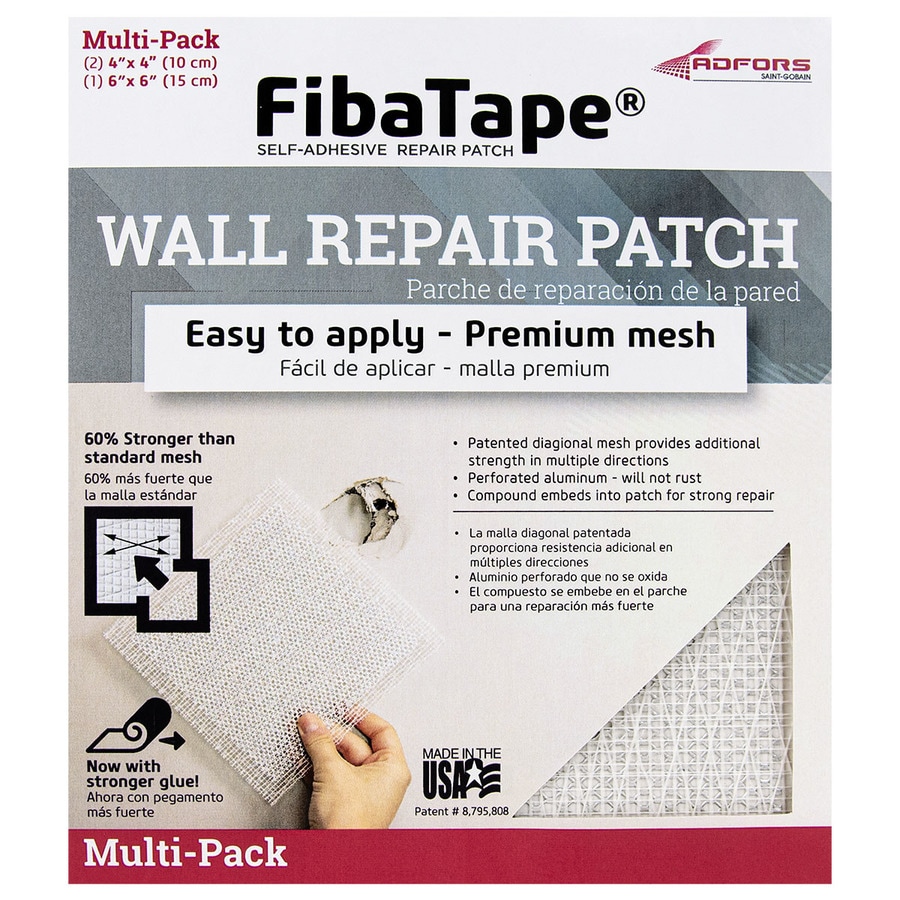 FibaTape Drywall Repair Patches at