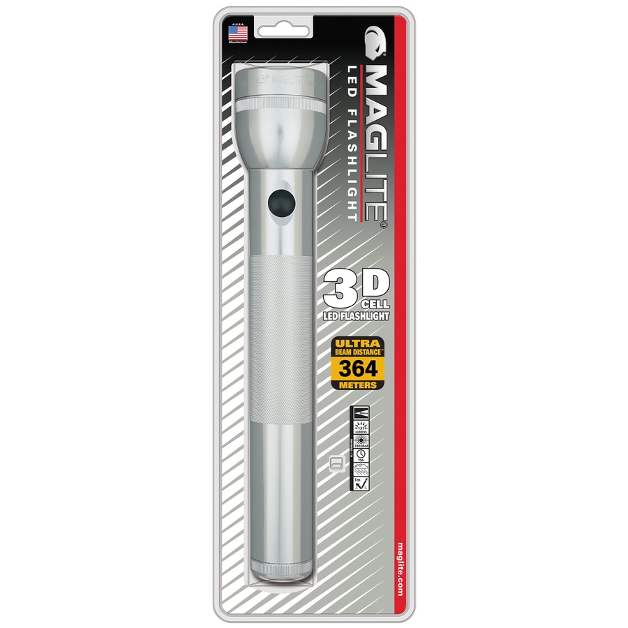 Maglite 3-Cell D Aluminum Flashlight in the Flashlights department at Lowes.com