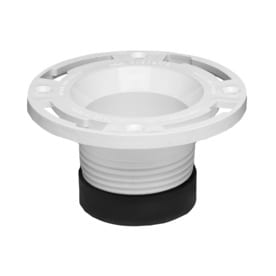 oatey fits pipe size 4-in dia pvc flange