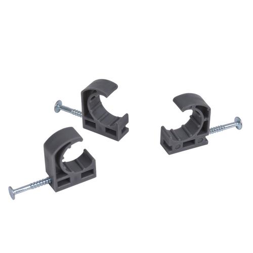 Oatey 100 Pack 1 2 In To Dia Plastic Half Clamp At Oatey 100 Pack 1 2 In To Dia Plastic Half Clamp At