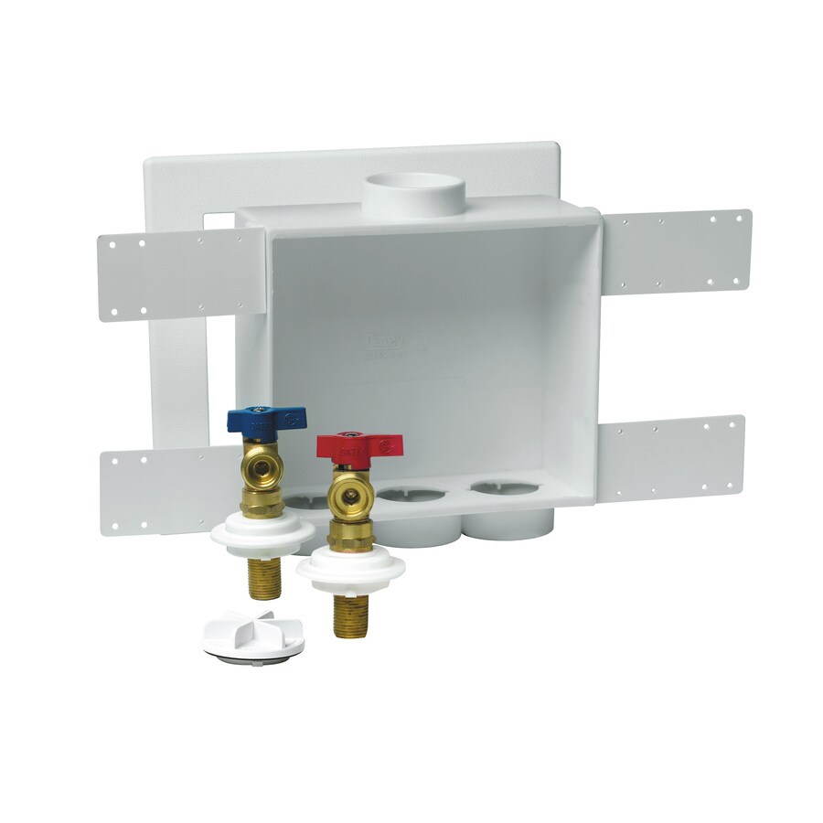 Oatey 38530 Quarter Turn Ball Valve Copper Sweat Washing Machine Outlet Box
