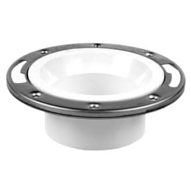 UPC 038753434957 product image for Oatey Fits Pipe Size 4-in Dia PVC Flange | upcitemdb.com