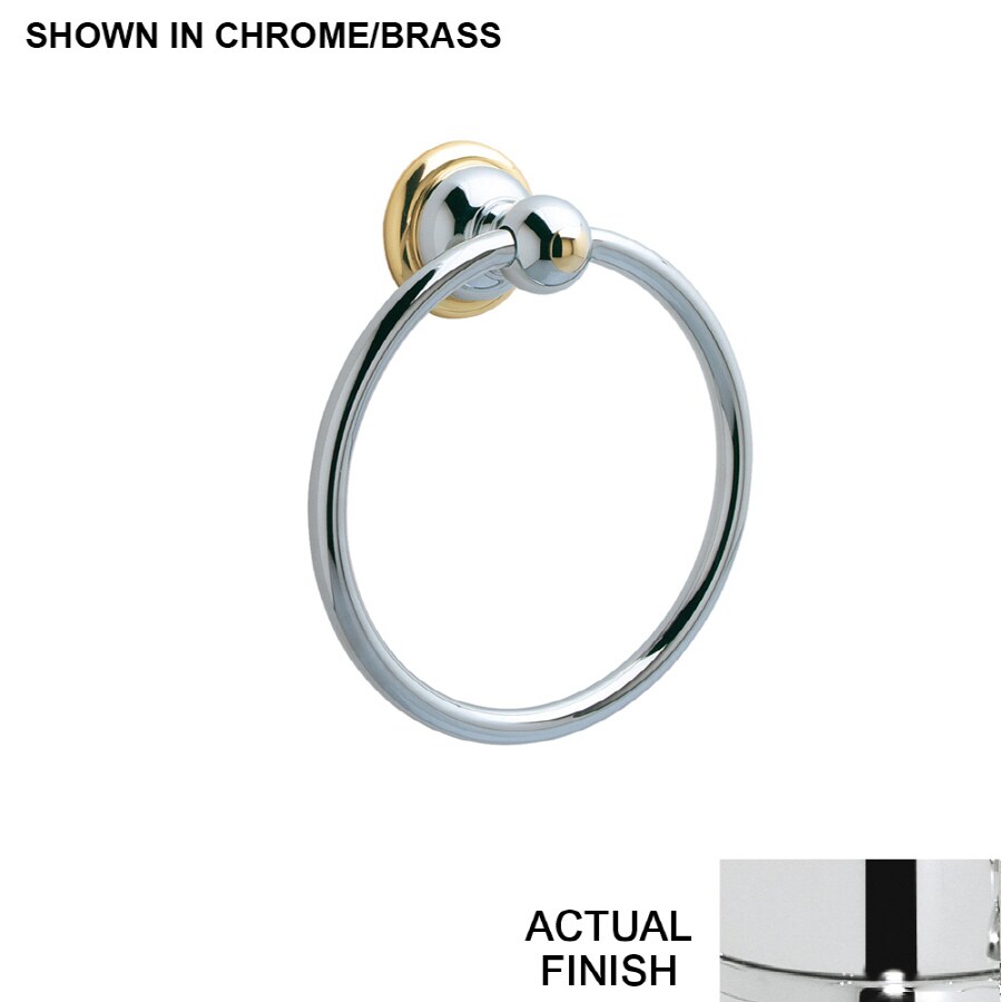 Pfister BRB-B0CC Georgetown Polished Chrome Wall-Mount Towel Ring