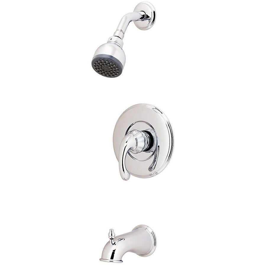 Price Pfister Treviso Polished Chrome 1-Handle Tub & Shower Faucet with ...