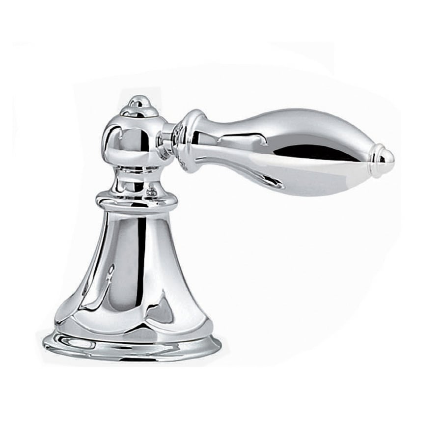 Pfister Polished Chrome Bathroom Sink Faucet Handle in the Bathroom