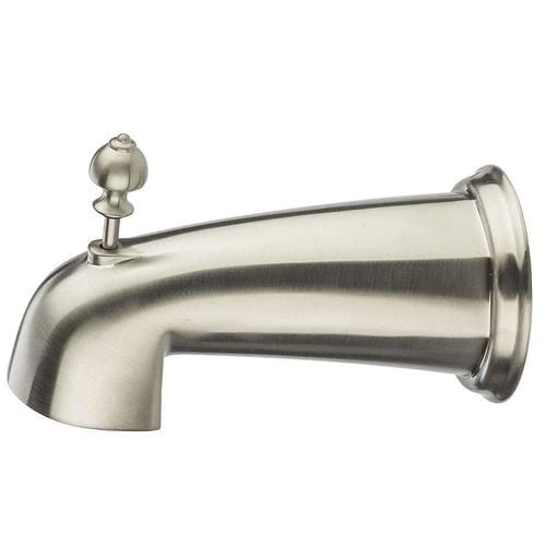Pfister Brushed Nickel Bathtub Spout with Diverter in the Bathtub Spouts department at Lowes.com