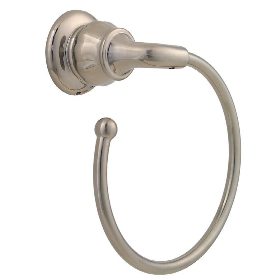 Pfister Treviso Brushed Nickel Wall Mount Towel Ring at