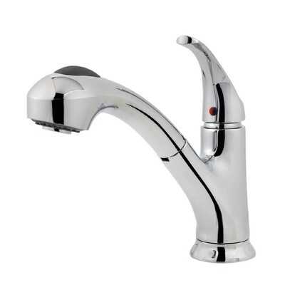 Pfister Classic Polished Chrome 1 Handle Pull Out Kitchen Faucet