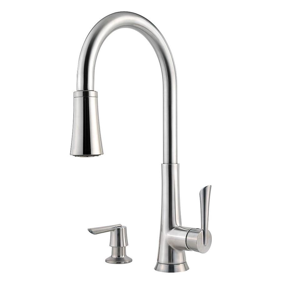 Price Pfister F-529-7MDS Mystic Stainless Steel 1-Handle High-Arc Kitchen Faucet