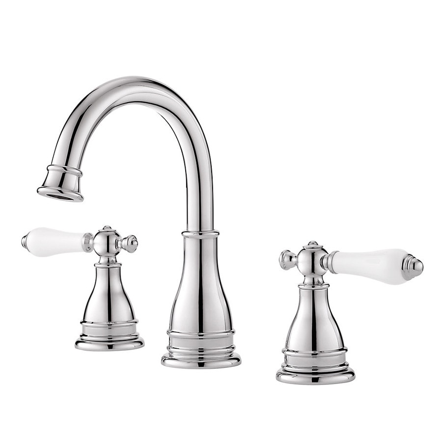 Shop Pfister Sonterra Polished Chrome 2-Handle Widespread ...