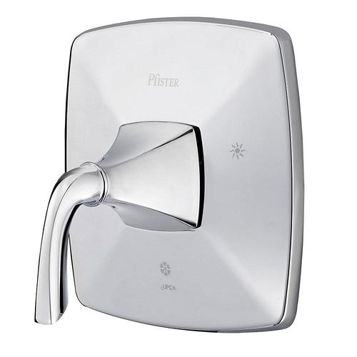 Pfister Polished Chrome Lever Shower Handle in the Shower Faucet