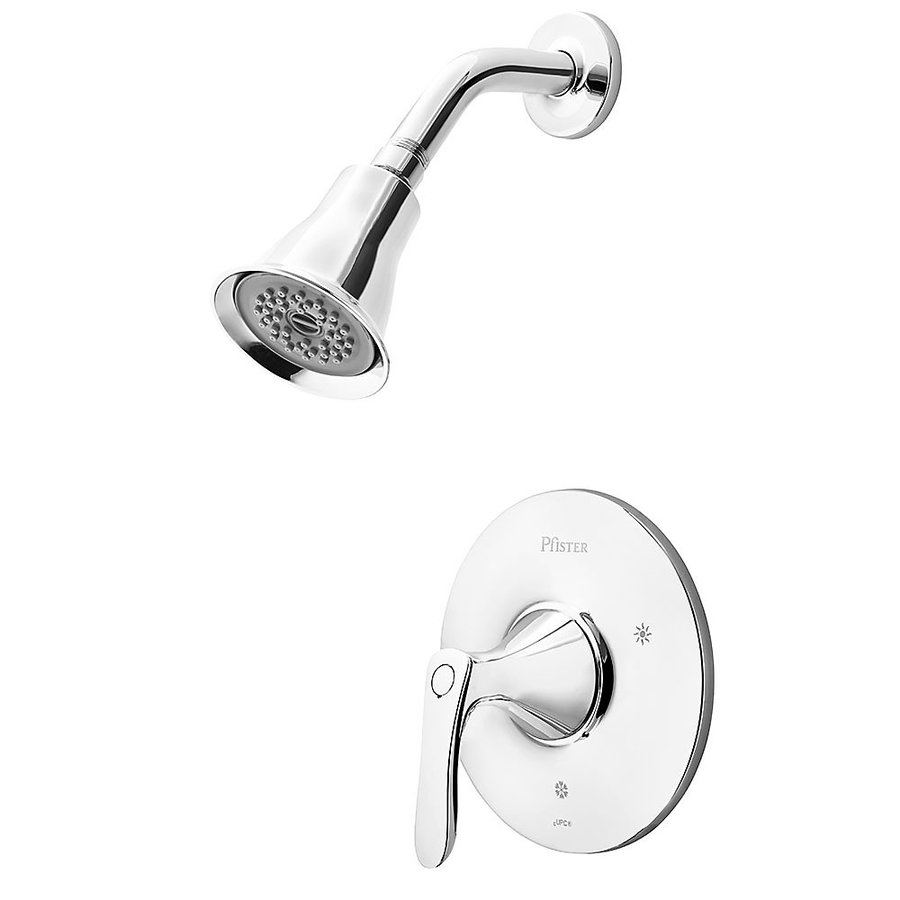 Pfister Weller Polished Chrome 1 Handle Shower Faucet At Lowes Pfister Weller Polished Chrome 1 Handle Shower Faucet