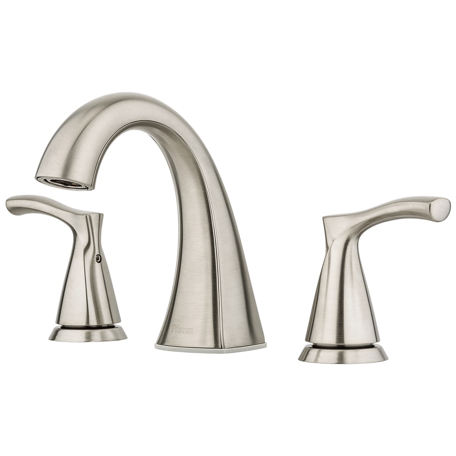 Pfister Masey Brushed Nickel 2 Handle Widespread Watersense