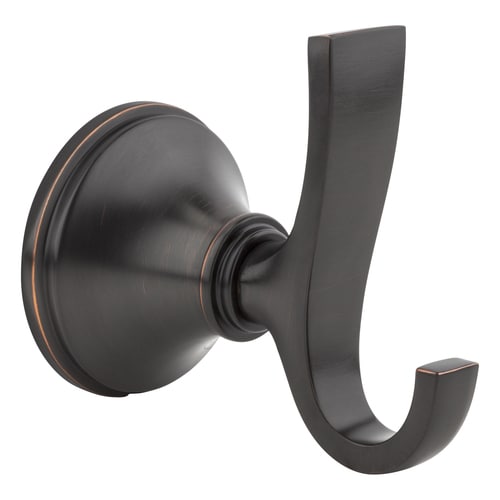 Pfister Auden Double Hook Tuscan Bronze Towel Hook in the Towel Hooks ...