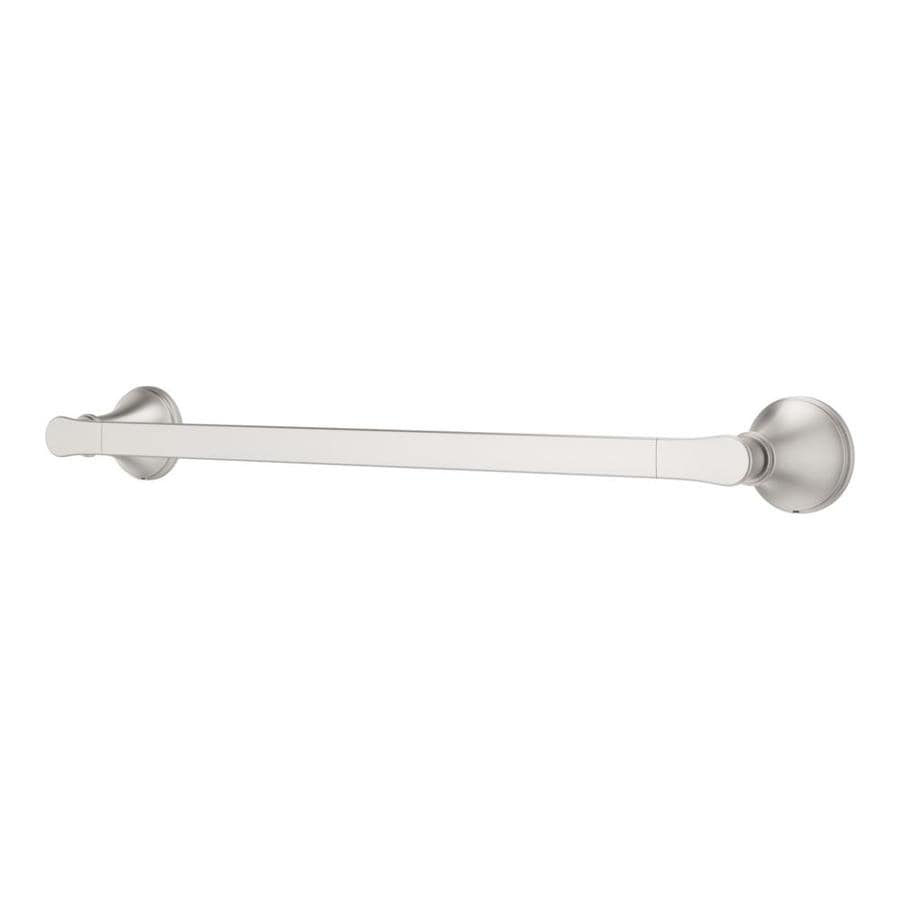 Pfister Auden 18in Spot Defense Brushed Nickel Wall Mount Single Towel Bar at