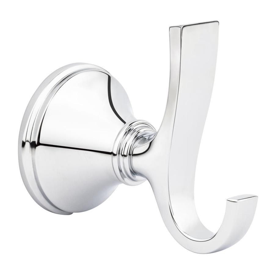 Pfister Auden 2Hook Polished Chrome Towel Hook at