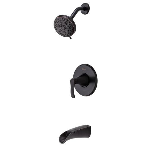 Pfister Jaida Tuscan Bronze 1-handle Bathtub and Shower Faucet with ...