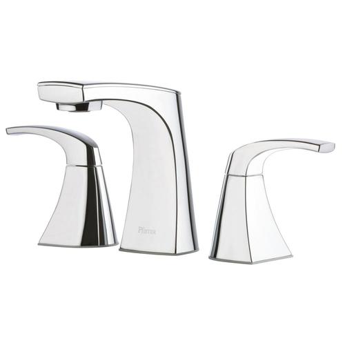 Pfister Karci Polished Chrome 2 Handle Widespread Watersense Bathroom Sink Faucet With Drain Valve Included At Lowes Pfister Karci Polished Chrome 2 Handle Widespread Watersense Bathroom Sink Faucet With Drain Valve Included At Lowes