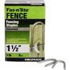 Fas-n-Tite 1-1/2-in Leg x 1/4-in Round Crown 9-Gauge Fence Staples (1 ...