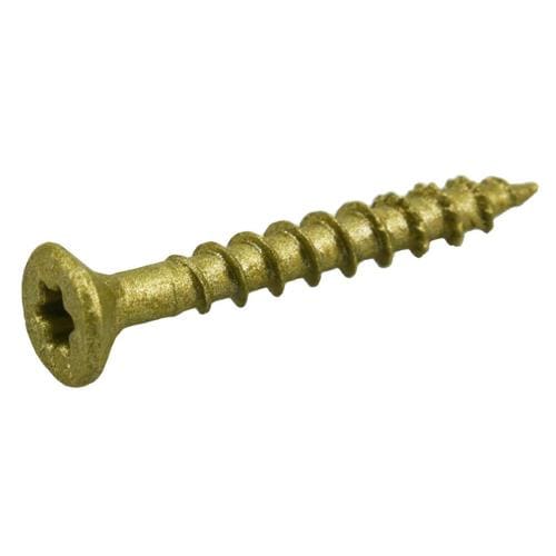 Power Pro #10 x 1-1/4-in Bronze Epoxy Flat Exterior Wood Screws (200 ...