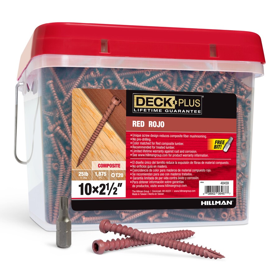 Deck Plus 10 x 21/2in Ceramic Deck Screws (25lbs) at