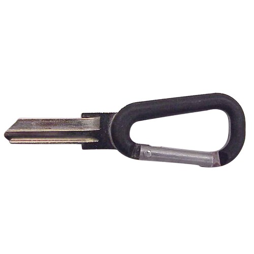 Hillman Black Decorative Brass House/Entry Key Blank in the Key Blanks