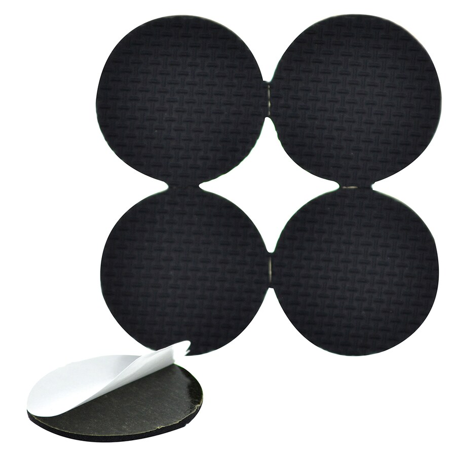 Hillman 1.5-in Black Rubber Pads at Lowes.com
