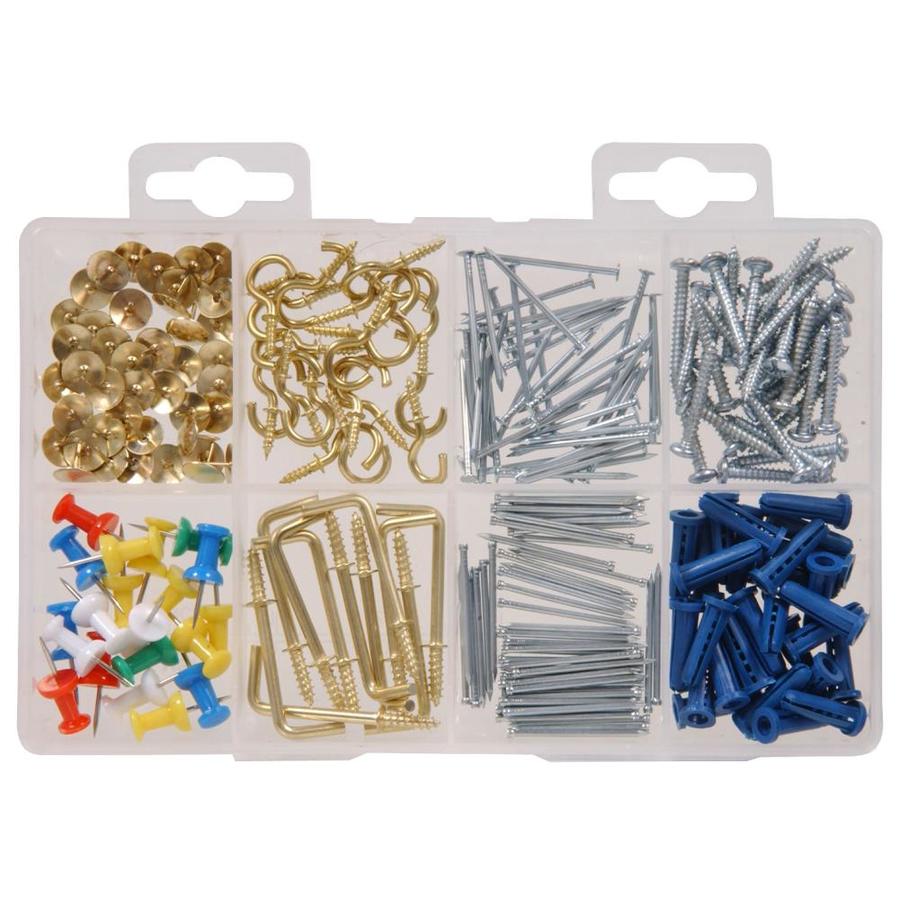 Hillman 230 Piece Steel Zinc Plated Combo Fastener Kit Case Included In The Fastener Kits 