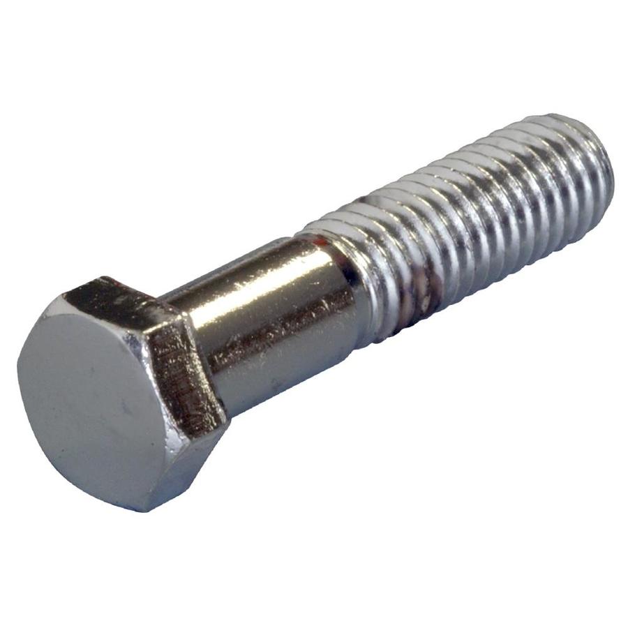 Hillman 5 16 in X 1 in Chrome Coarse Thread Hex Bolt 2 Count At Lowes