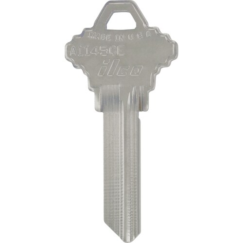 Hillman Nickel #239 Schlage Brass House/Entry Key Blank in the Key ...