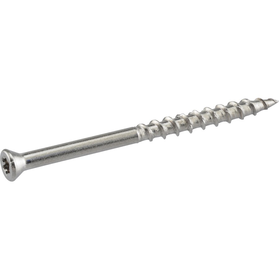 Hillman 10 x 21/2in Stainless Steel Deck Screws (1lb) in the Deck