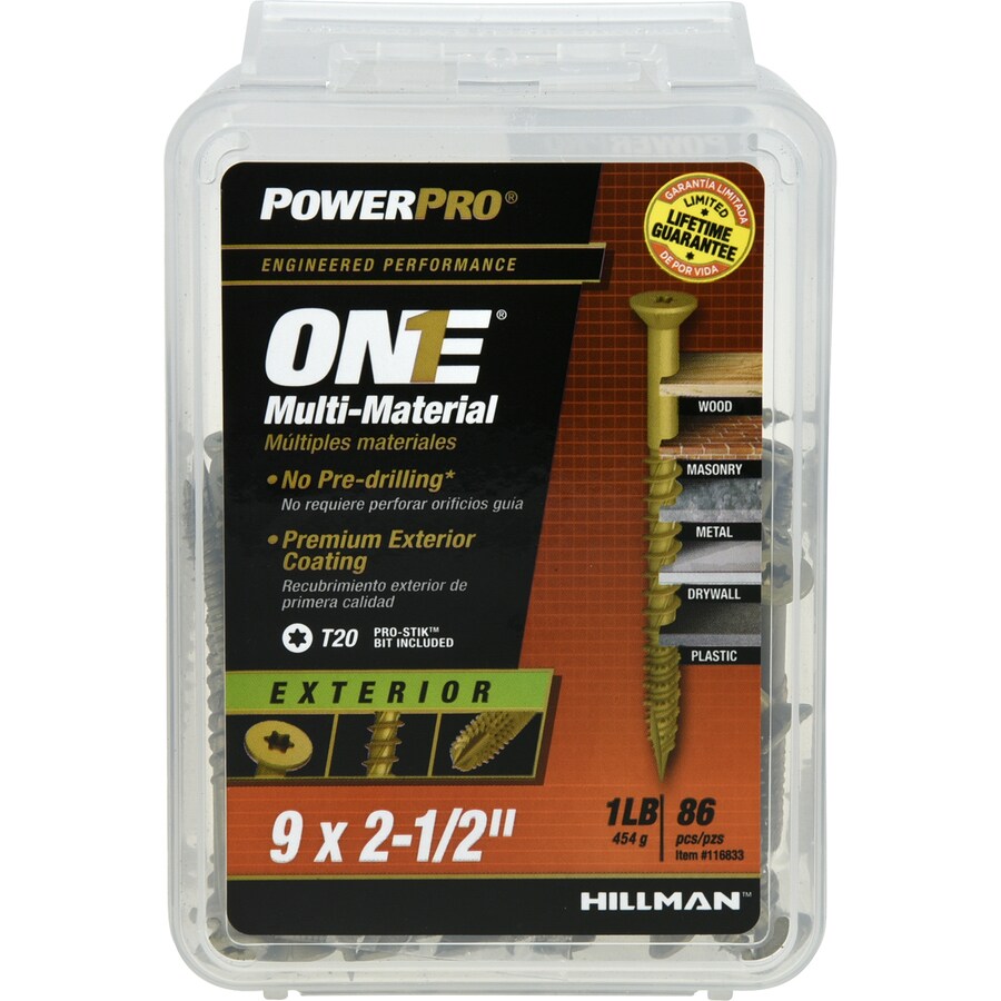 Power Pro One 9 x 21/2in Bronze Epoxy Flat Exterior MultiMaterial
