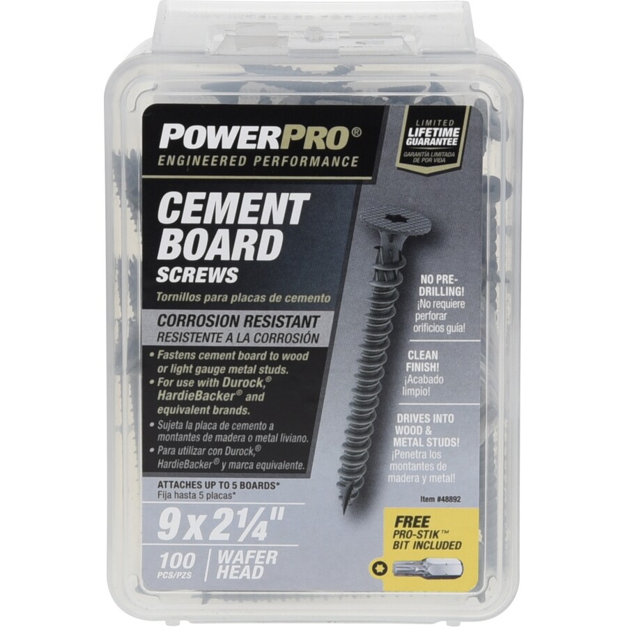 2 1 4 Cement Board Screws