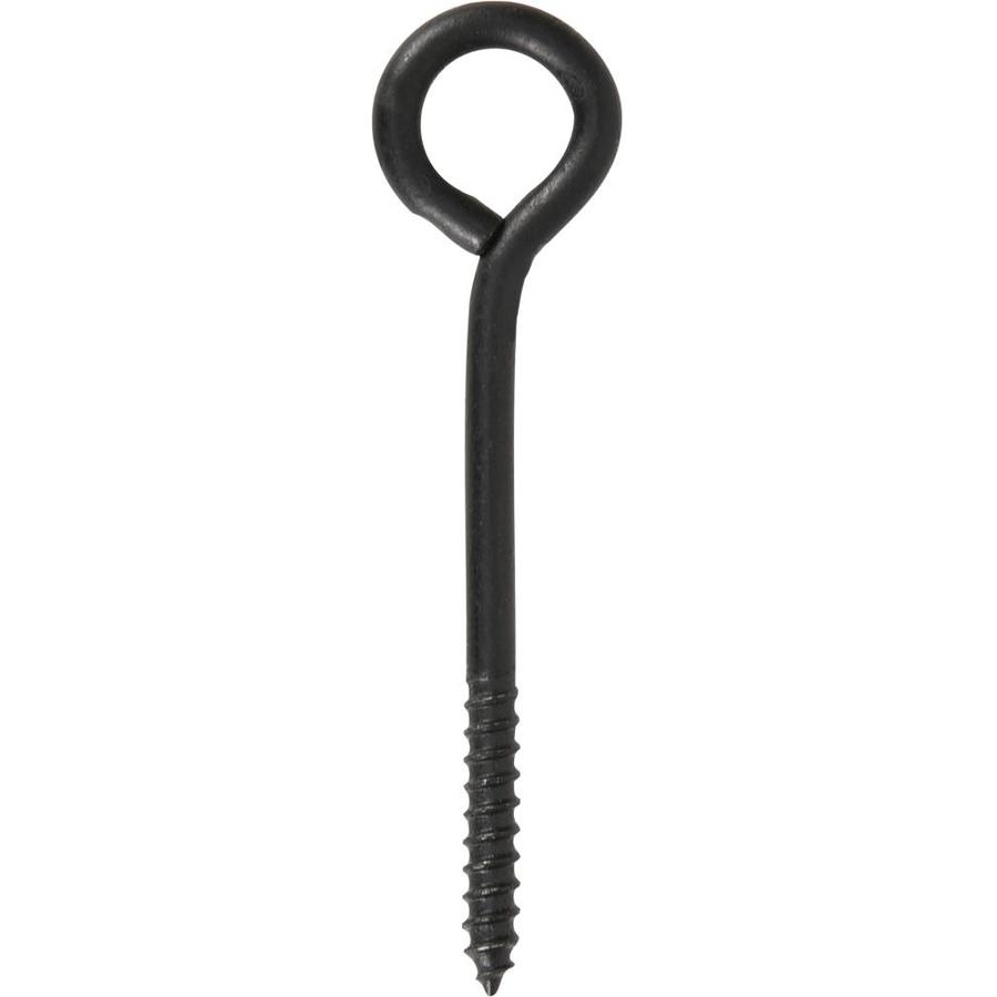 DuraSteel 1/4-in x 3-3/4-in Black Coated Eye Bolt in the Eye Bolts ...